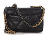 Chanel Medium Black Quilted Goatskin 19 Flap