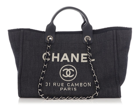 Chanel Medium Denim Deauville Tote