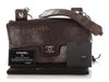 Chanel Vintage Brown Coco Mademoiselle Graffiti Flap
