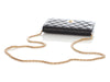 Chanel Black Distressed Leather Reissue Wallet on Chain WOC