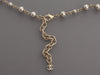Chanel Long Maltese Cross Pendant Necklace