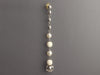 Chanel Long Beads and Pearls Logo Pierced Drop Earrings