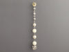 Chanel Long Beads and Pearls Logo Pierced Drop Earrings