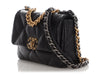 Chanel Small Black Quilted Lambskin 19 Flap