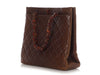 Chanel Vintage Brown Quilted Lambskin Tote