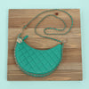 Chanel Mini Green Quilted Lambskin Chain Around Hobo