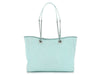 Chanel Small Turquoise Raffia Deauville Tote