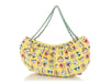 Chanel Yellow Canvas Coco Hearts Bag