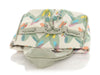 Chanel Light Green Lambskin and Multicolor Canvas Tote