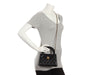 Chanel Small Black Shiny Quilted Calfskin Nano Kelly