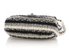 Chanel Mini Black and White Tweed Classic