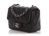 Chanel Mini Black Quilted Lambskin Classic