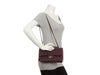 Chanel Medium/Large Burgundy Quilted Caviar Classic Double Flap