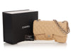 Chanel Jumbo Beige Quilted Caviar Classic Double Flap
