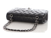 Chanel Medium Black Quilted Lambskin Classic Double Flap