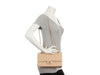Chanel Medium/Large Light Beige Quilted Caviar Classic Double Flap