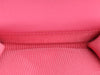 Chanel Pink Quilted Caviar Flap Card Case
