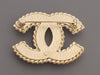 Chanel Medium Light Pink Enamel CC Brooch