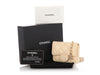 Chanel Mini Light Yellow Quilted Lambskin Belt Bag/Card Holder