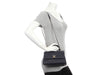 Chanel Mini Navy Chevron-Quilted Caviar and Lizard Coco Handle