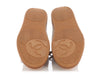 Chanel Taupe Velvet and Fleece Sneakers