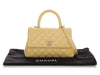 Chanel Light Yellow Small Coco Handle Bag