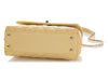 Chanel Light Yellow Small Coco Handle Bag