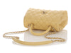 Chanel Light Yellow Small Coco Handle Bag