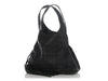 Chanel Chocolate Bar Black Hobo Bag