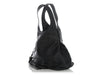Chanel Chocolate Bar Black Hobo Bag