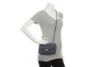 Chanel Mini Dark Gray Quilted Caviar Classic