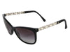 Chanel Sunglasses With White Chain Arms