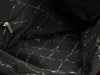 Chanel Vintage Large Black Nylon Travel Line Boston Bag