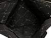 Chanel Vintage Large Black Nylon Travel Line Boston Bag