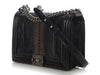 Chanel Large Black Ombre Python Boy Bag