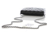Chanel Black Quilted Caviar Wallet on a Chain WOC