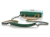 Chanel Green Quilted Lambskin 19 Wallet on Chain WOC