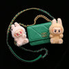 Chanel Green Quilted Lambskin 19 Wallet on Chain WOC
