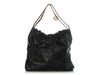 Chanel Medium Black Quilted Shiny Calfskin 22