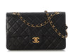Chanel Vintage Medium/Large Black Quilted Lambskin Classic Double Flap