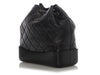 Chanel Small Black Part-Quilted Aged Calfskin Gabrielle Backpack