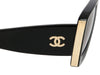 Chanel Black CC Sunglasses