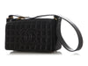 Chanel Vintage Black Lambskin Chocolate Bar Flap