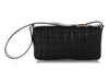 Chanel Vintage Black Lambskin Chocolate Bar Flap