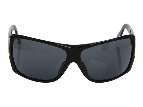 Chanel Black Crystal CC Sunglasses