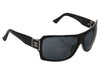 Chanel Black Crystal CC Sunglasses