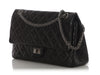 Chanel Black Quilted Aged Calfskin 2.55 Reissue 226