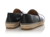 Chanel Black Lambskin Espadrilles