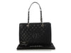 Chanel Black Quilted Caviar Grand Shopping Tote GST
