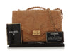 Chanel Small Chevron-Quilted Cork Reissue Flap